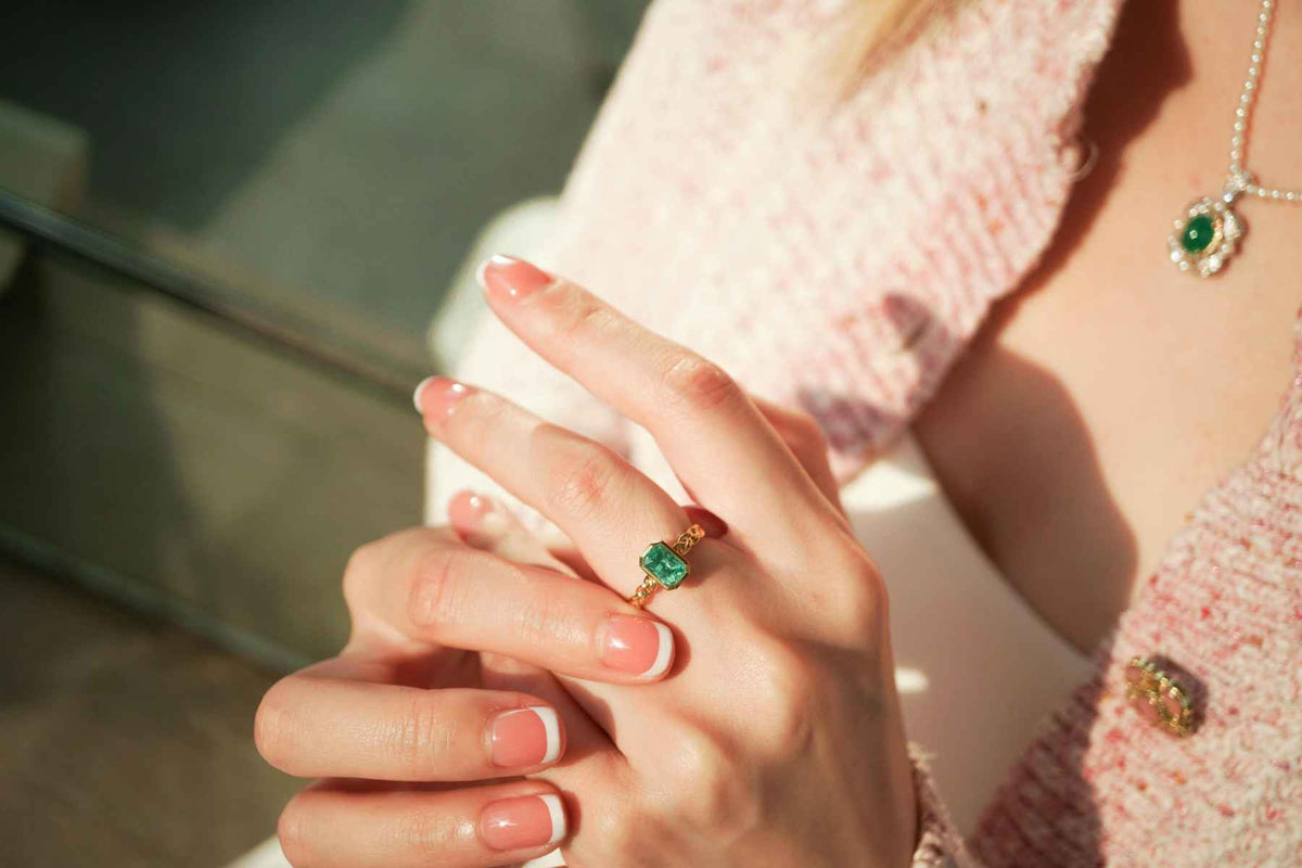 Joyas con esmeralda: el verde que no se parece a ningún otro