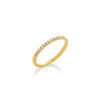 ANILLO CINTILLO DIAMANTES 0.15CT EN ORO 18K