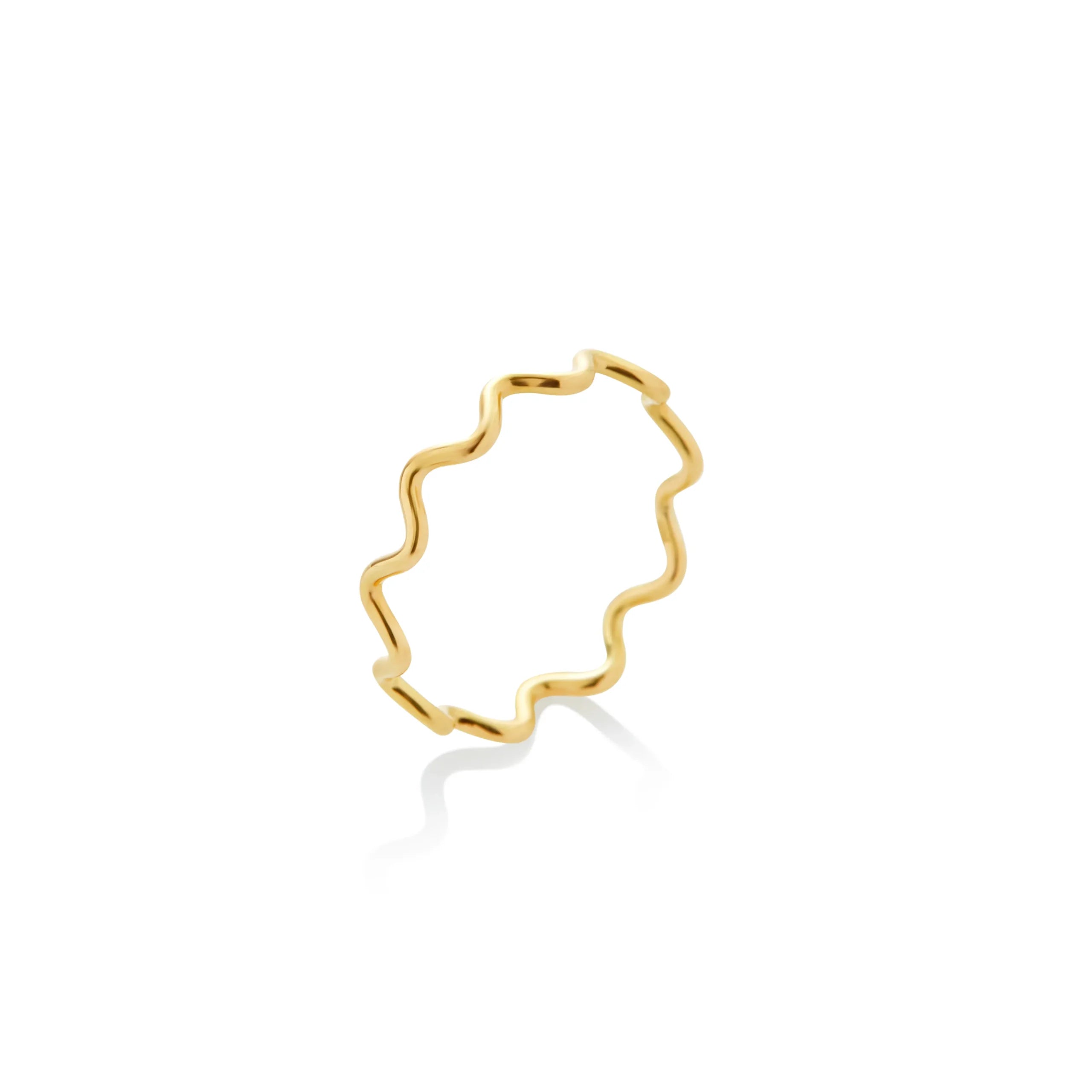 ANILLO ZIGZAG EN ORO 18K - Gallery 1