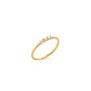 ANILLO DIAMANTES BAGUETTE TRIPLE EN ORO 18K