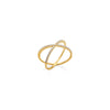 ANILLO X DIAMANTES 0.26CT EN ORO 18K