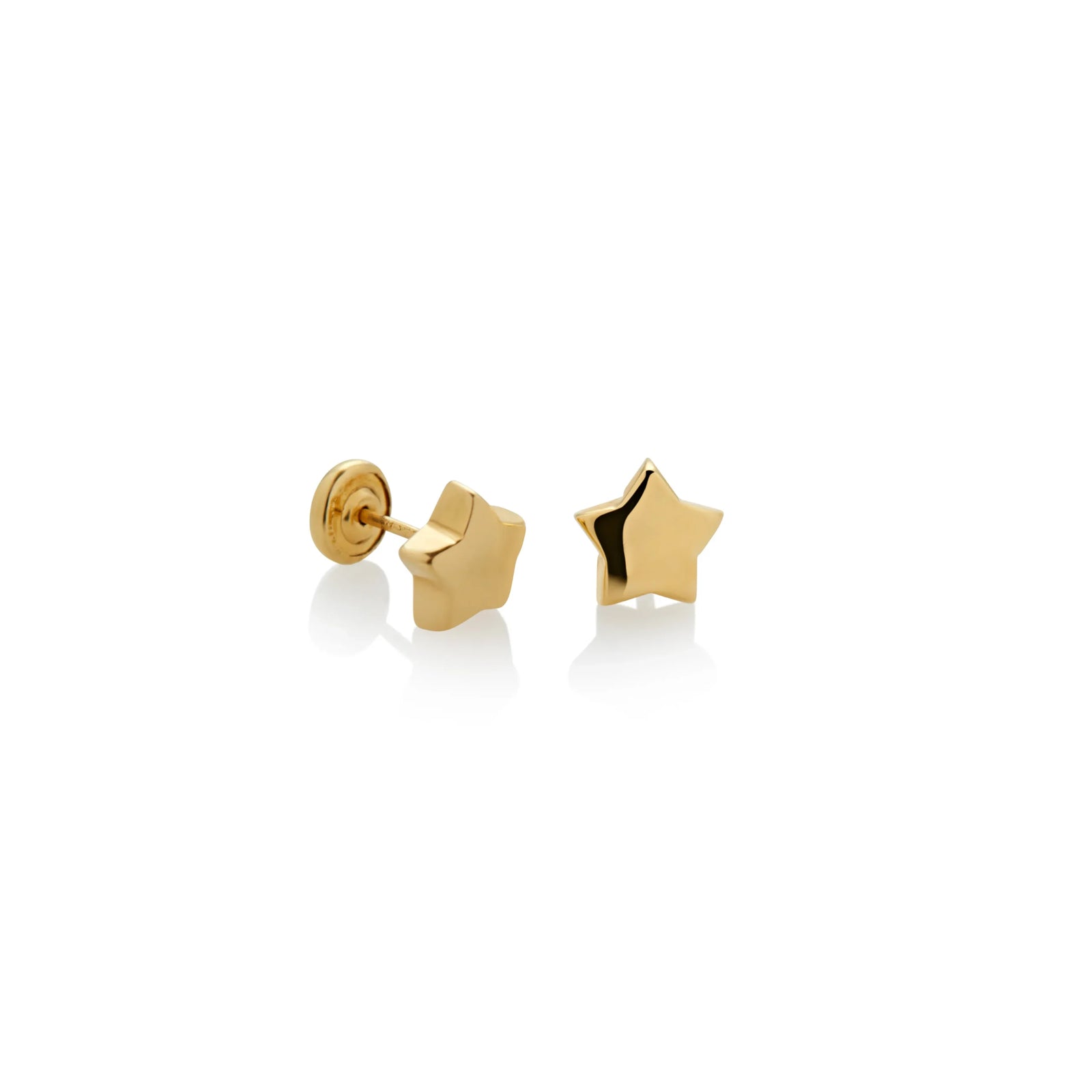 ARETES BEBÉ ESTRELLA EN ORO 18K - Image 7