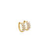 ARGOLLAS DIAMANTES BAGUETTE ESPIGA 0.42CT EN ORO 18K