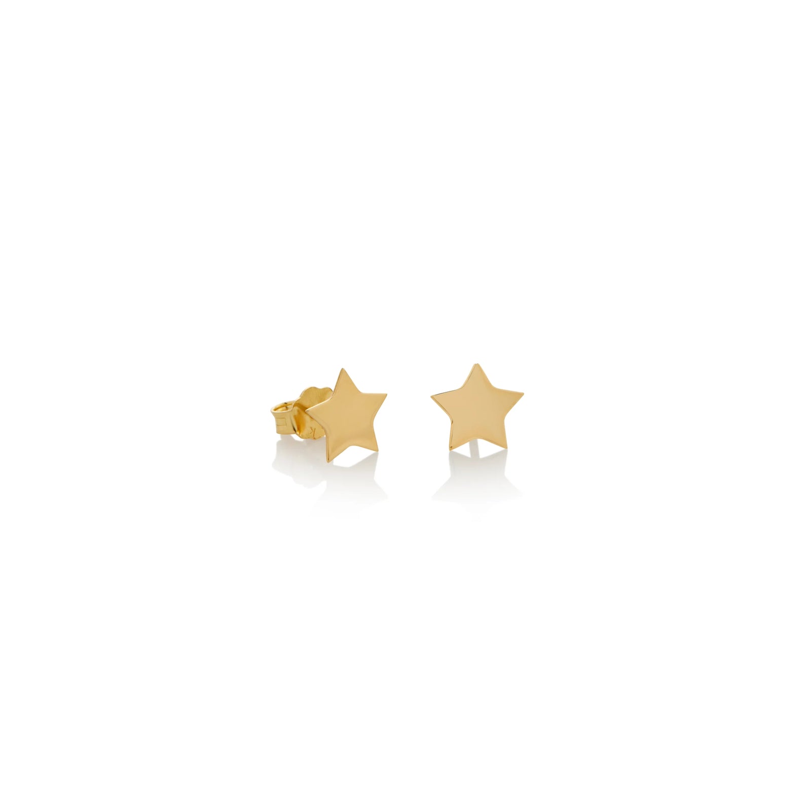 ARETES ESTRELLA EN ORO 18K - Image 1