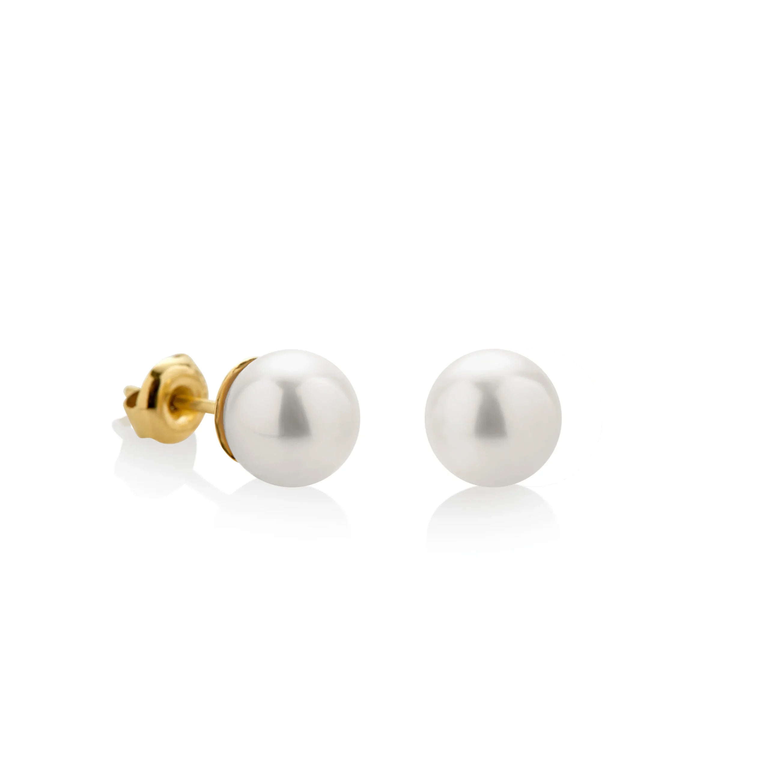 ARETES PERLA EN ORO 18K - Gallery 4