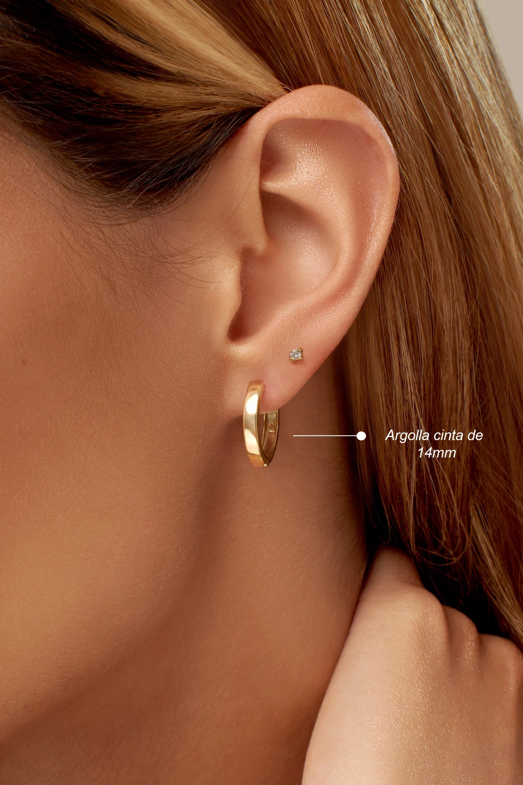 ARGOLLAS CINTA EN ORO 18K - Gallery 3