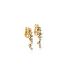 ARETES DIAMANTES COLGANTES EN ORO 18K