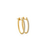 ARGOLLAS DIAMANTES OVALES 0.21CT EN ORO 18K