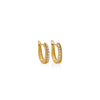 ARGOLLAS PIERCING DIAMANTES Y PUNTOS EN ORO 18K