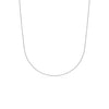 CADENA PRISMA 0 EN ORO BLANCO 18K