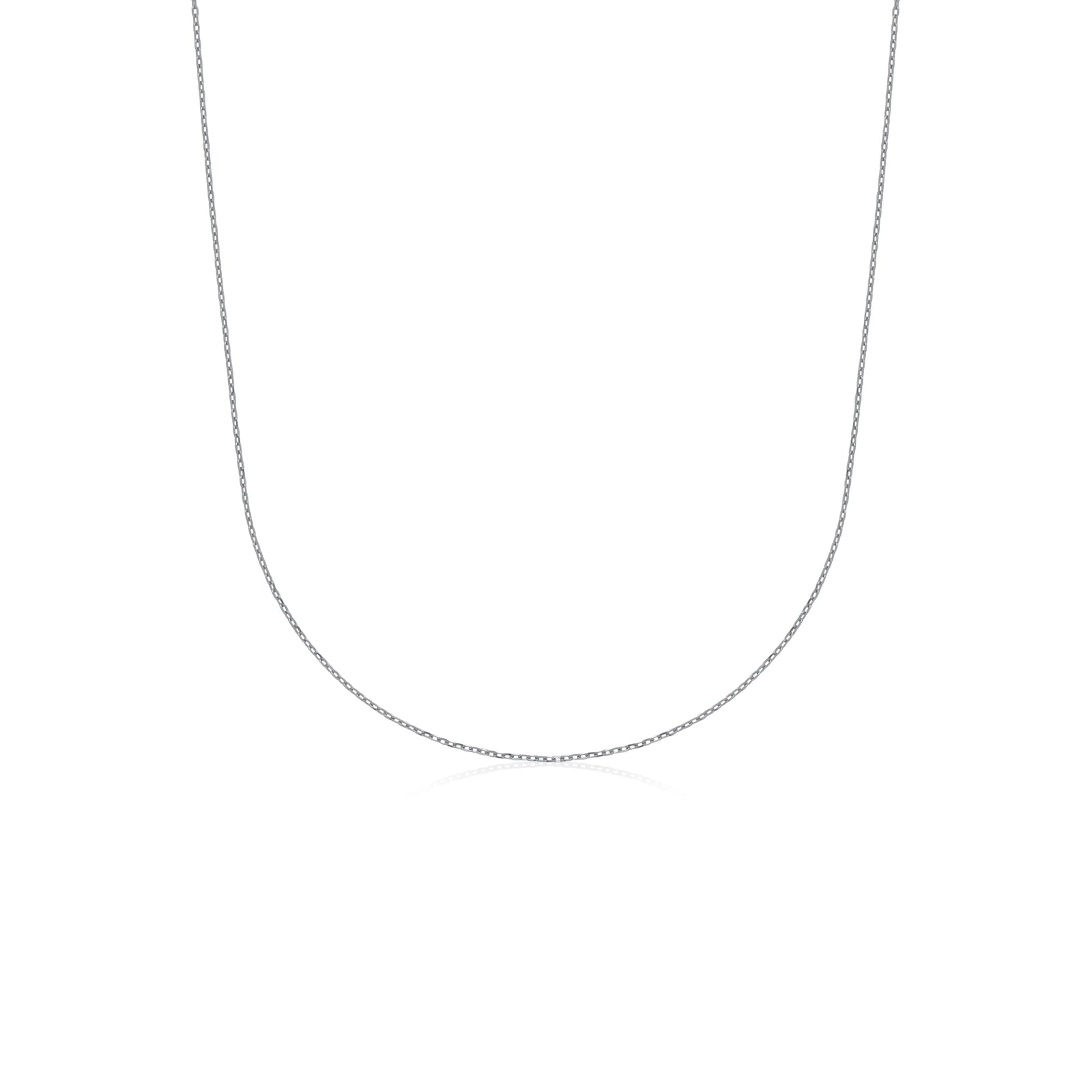 CADENA PRISMA 0 EN ORO BLANCO 18K - Image 1