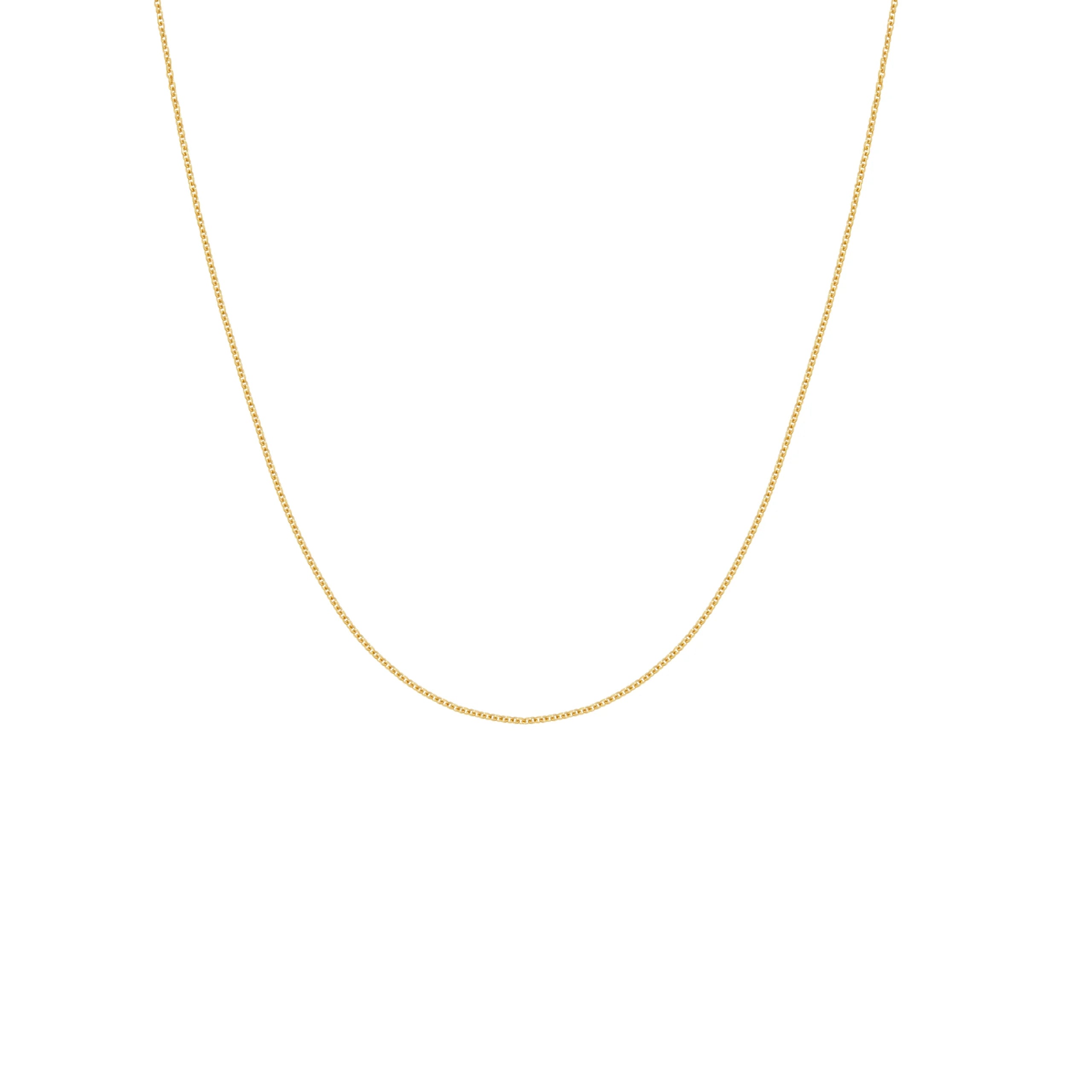 CADENA MARTILLADA EN ORO 18K - Gallery 1