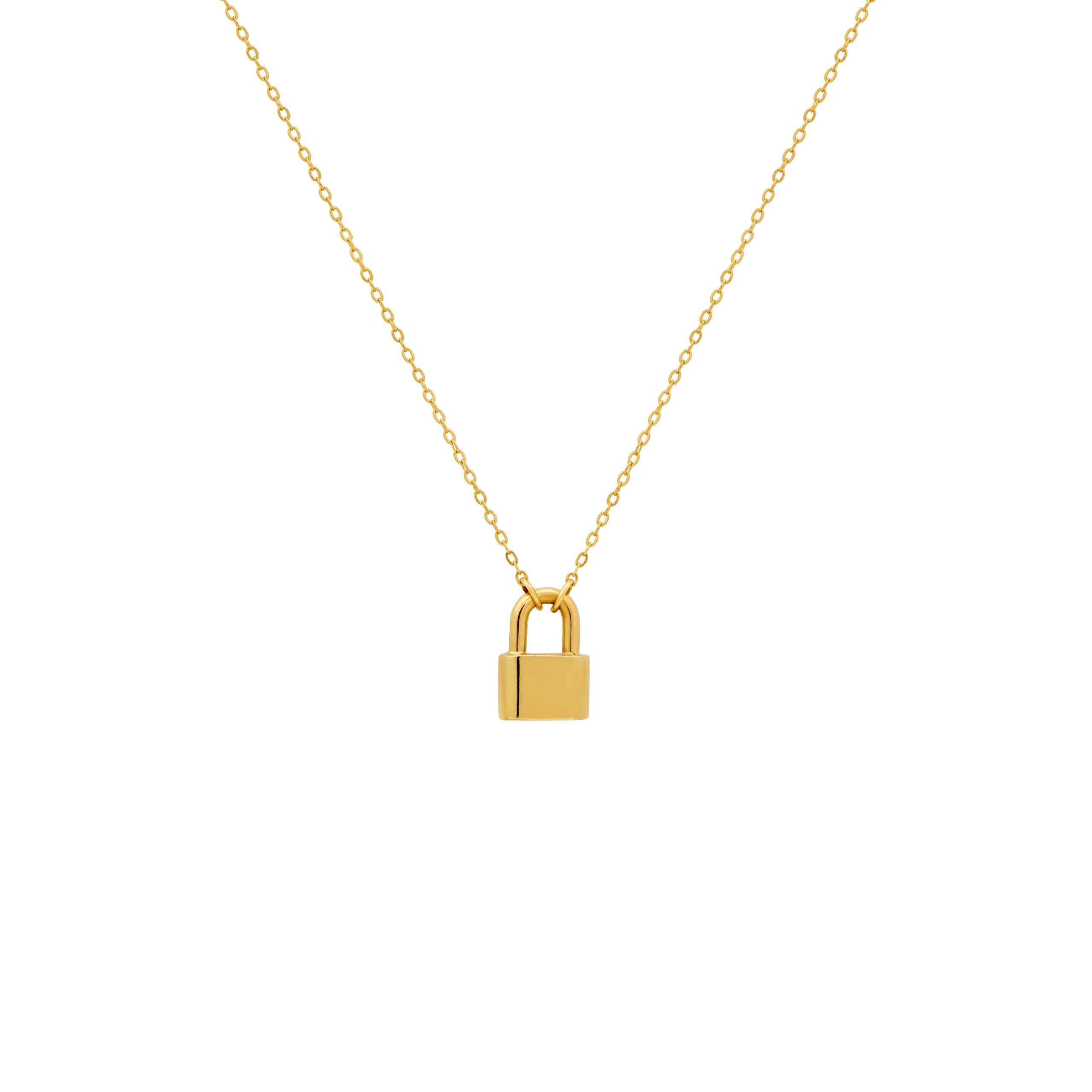 COLLAR CANDADO EN ORO 18K - Gallery 1