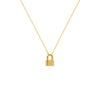 COLLAR CANDADO EN ORO 18K