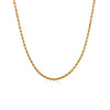 COLLAR CORDÓN DELGADO EN ORO 18K