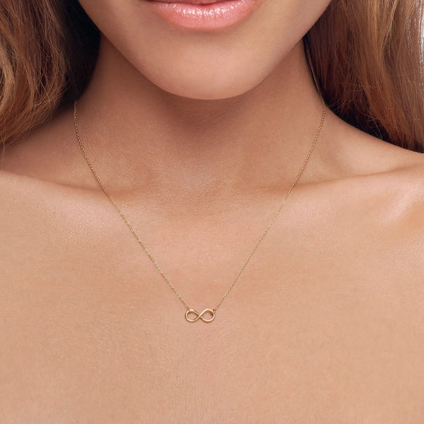 COLLAR INFINITO EN ORO 18K - Secondary