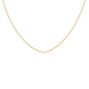 COLLAR PERLA SOLITARIO EN ORO 18K
