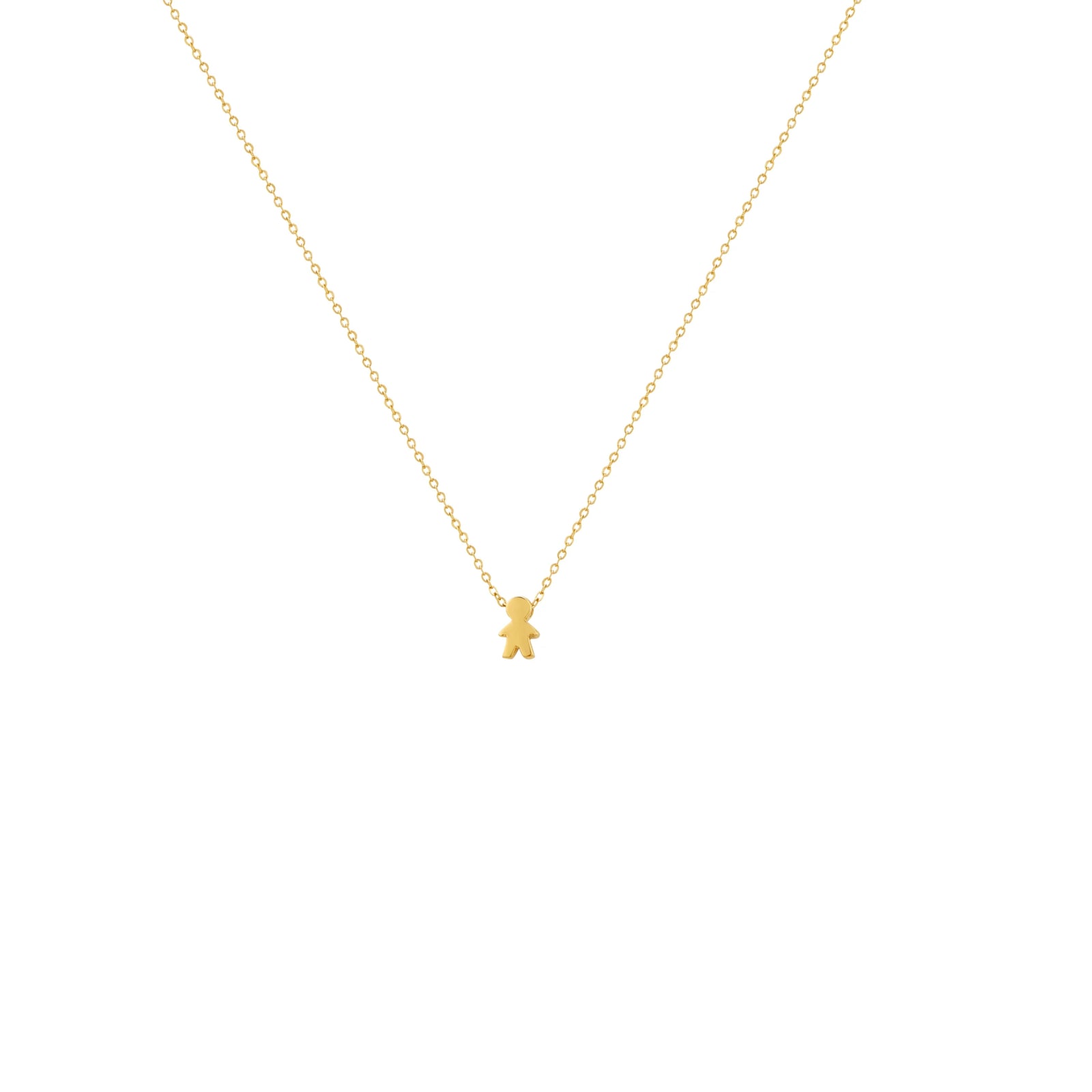 COLLAR NIÑO PASANTE EN ORO 18K - Image 1
