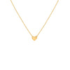 COLLAR CORAZÓN MINI EN ORO 18K