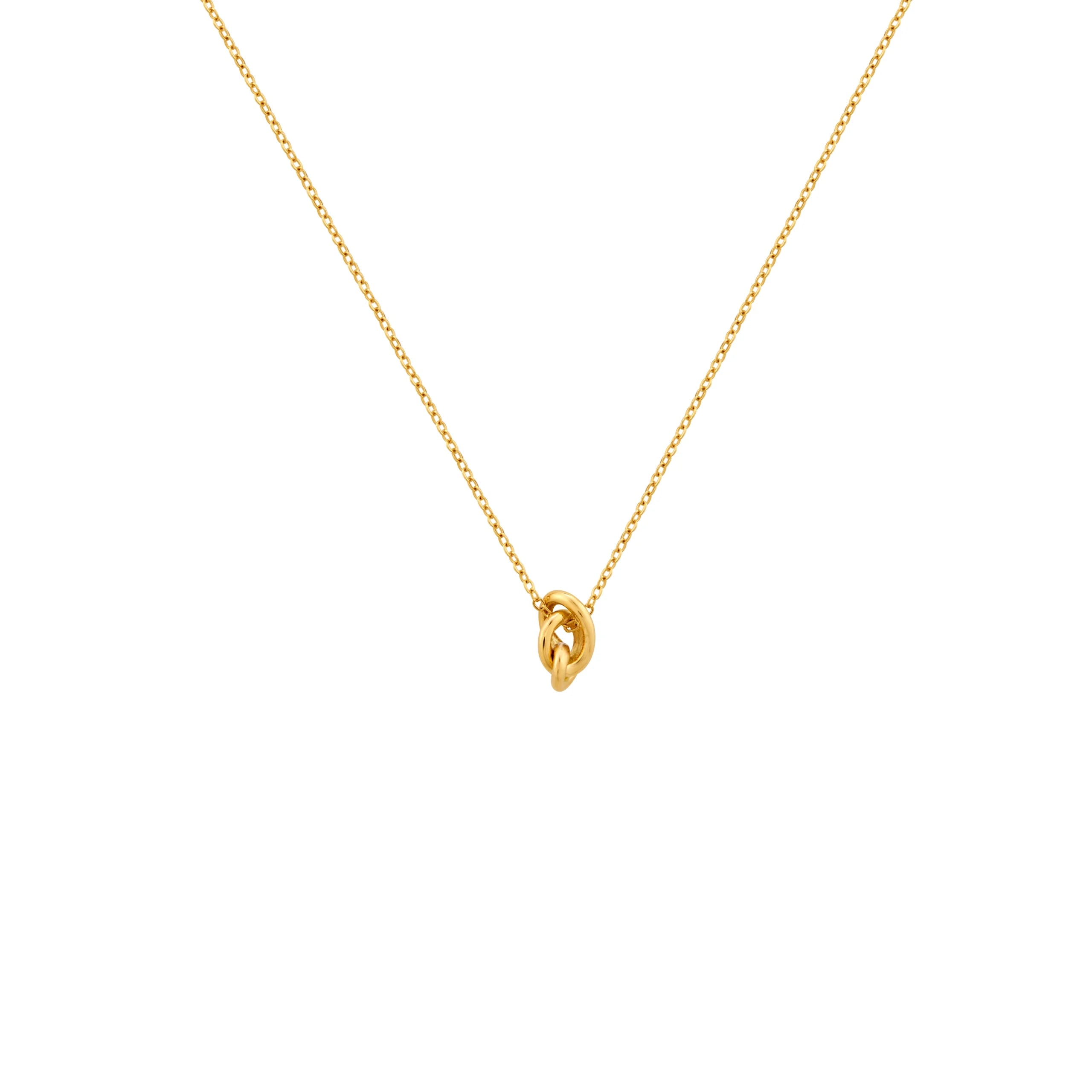 COLLAR NUDO EN ORO 18K - Gallery 1