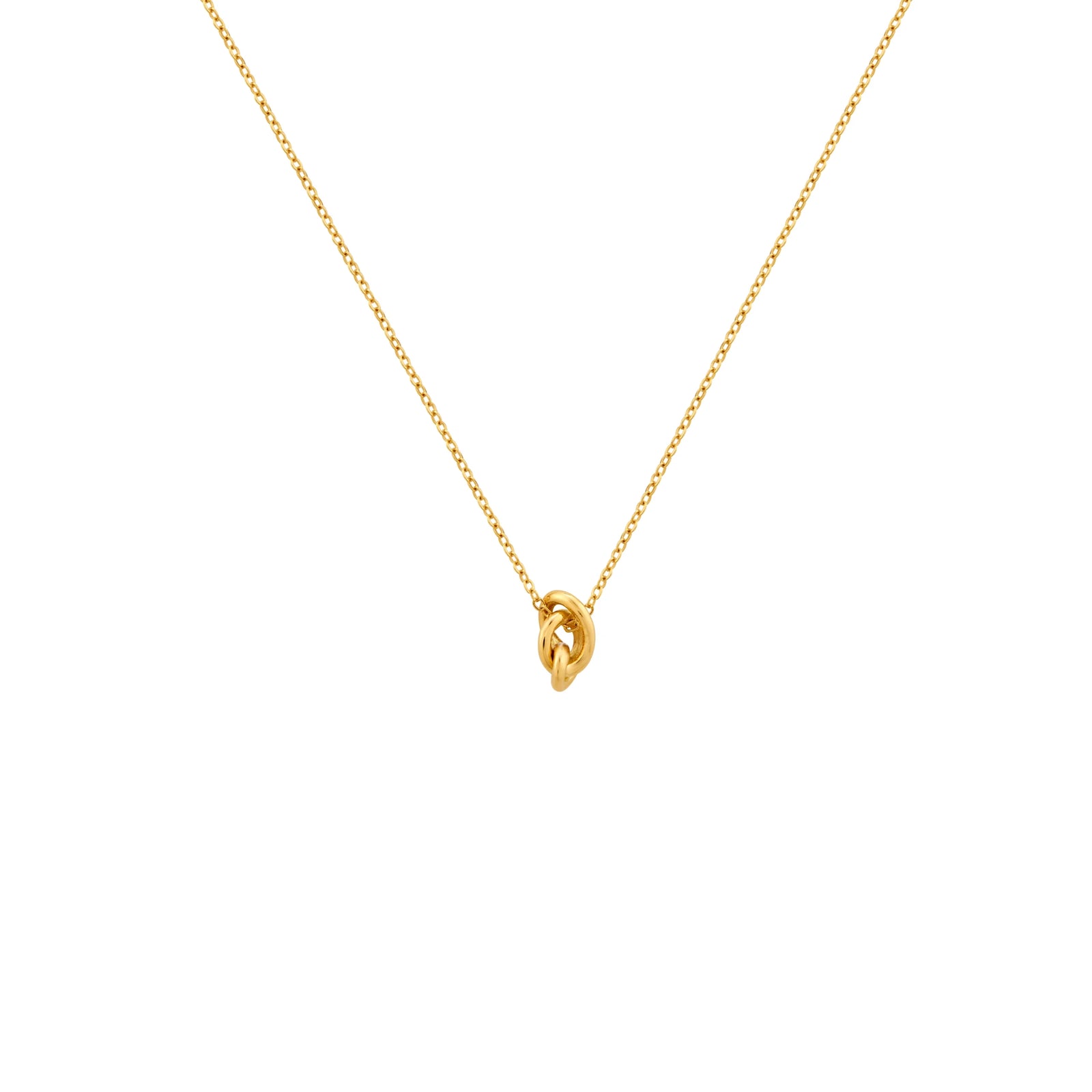 COLLAR NUDO EN ORO 18K - Image 1