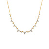 COLLAR DIAMANTES TRÍOS 0.94CT EN ORO 18K