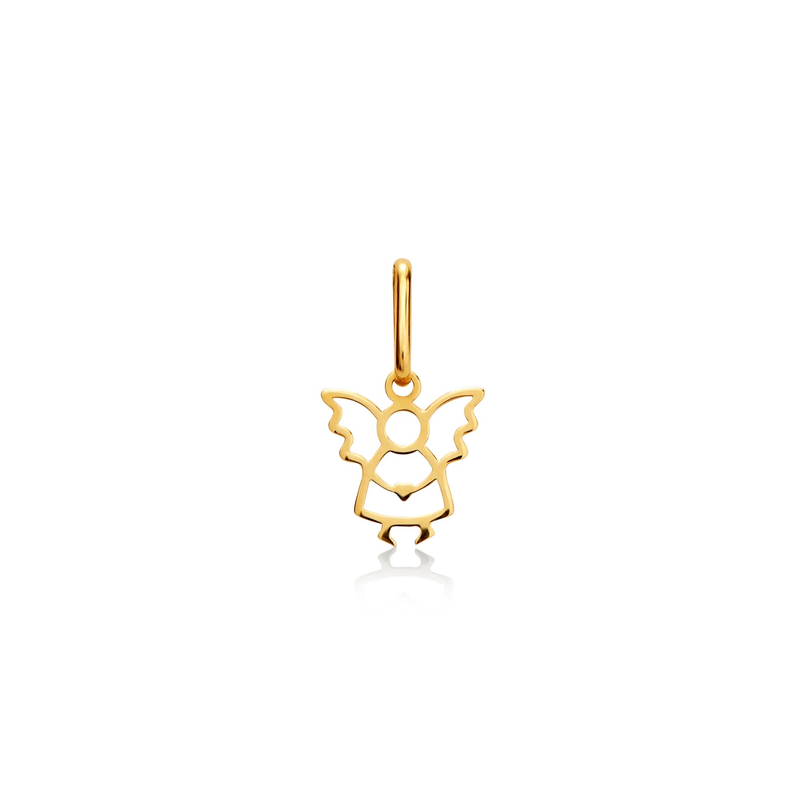DIJE ÁNGEL CALADO EN ORO 18K - Image 1