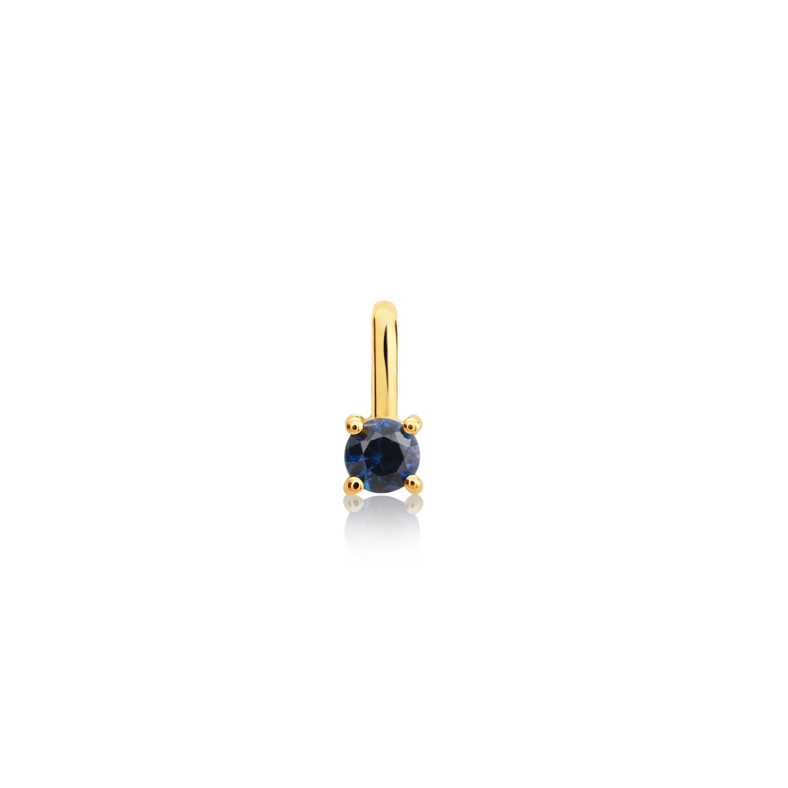 DIJE PIEDRA ZAFIRO EN ORO 18K - Image 3