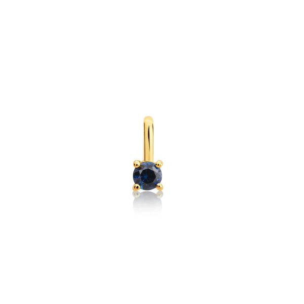 DIJE PIEDRA ZAFIRO EN ORO 18K - Secondary