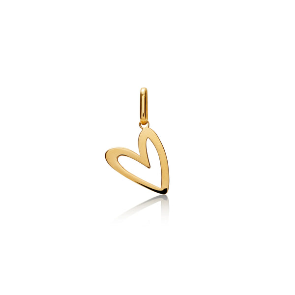 DIJE CORAZÓN VITA EN ORO 18K