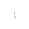 DIJE INICIAL CURSIVA EN ORO 18K