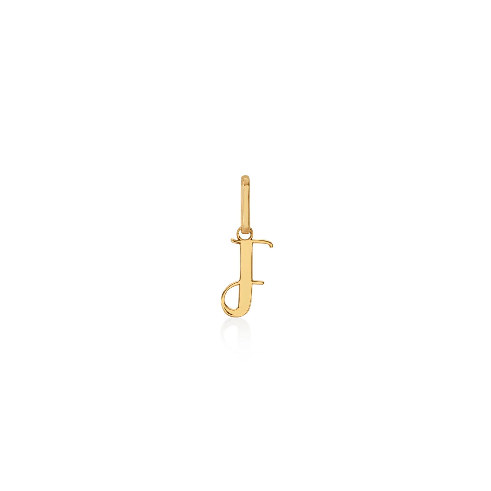 DIJE INICIAL CURSIVA EN ORO 18K - Image 7