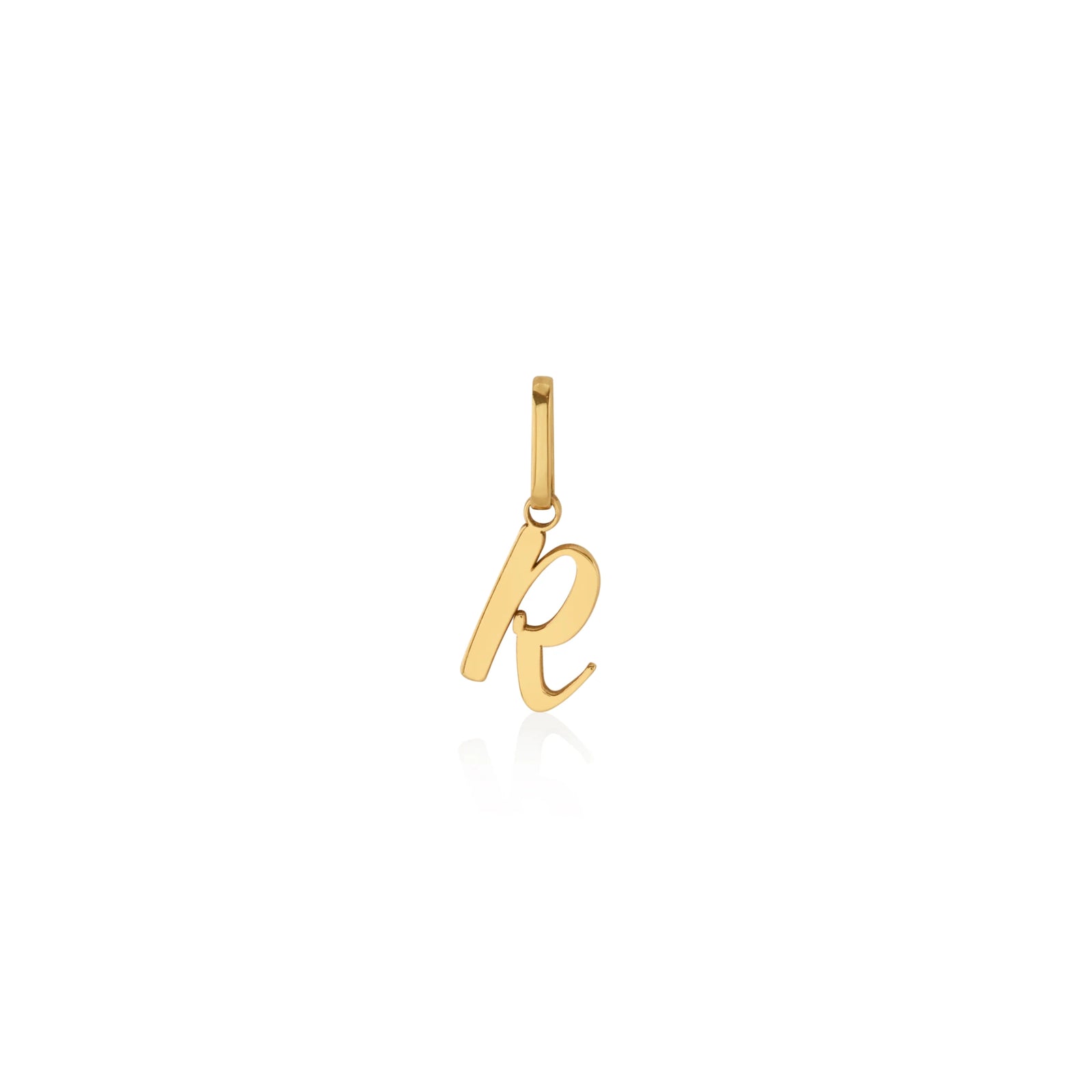 DIJE INICIAL CURSIVA EN ORO 18K - Image 14