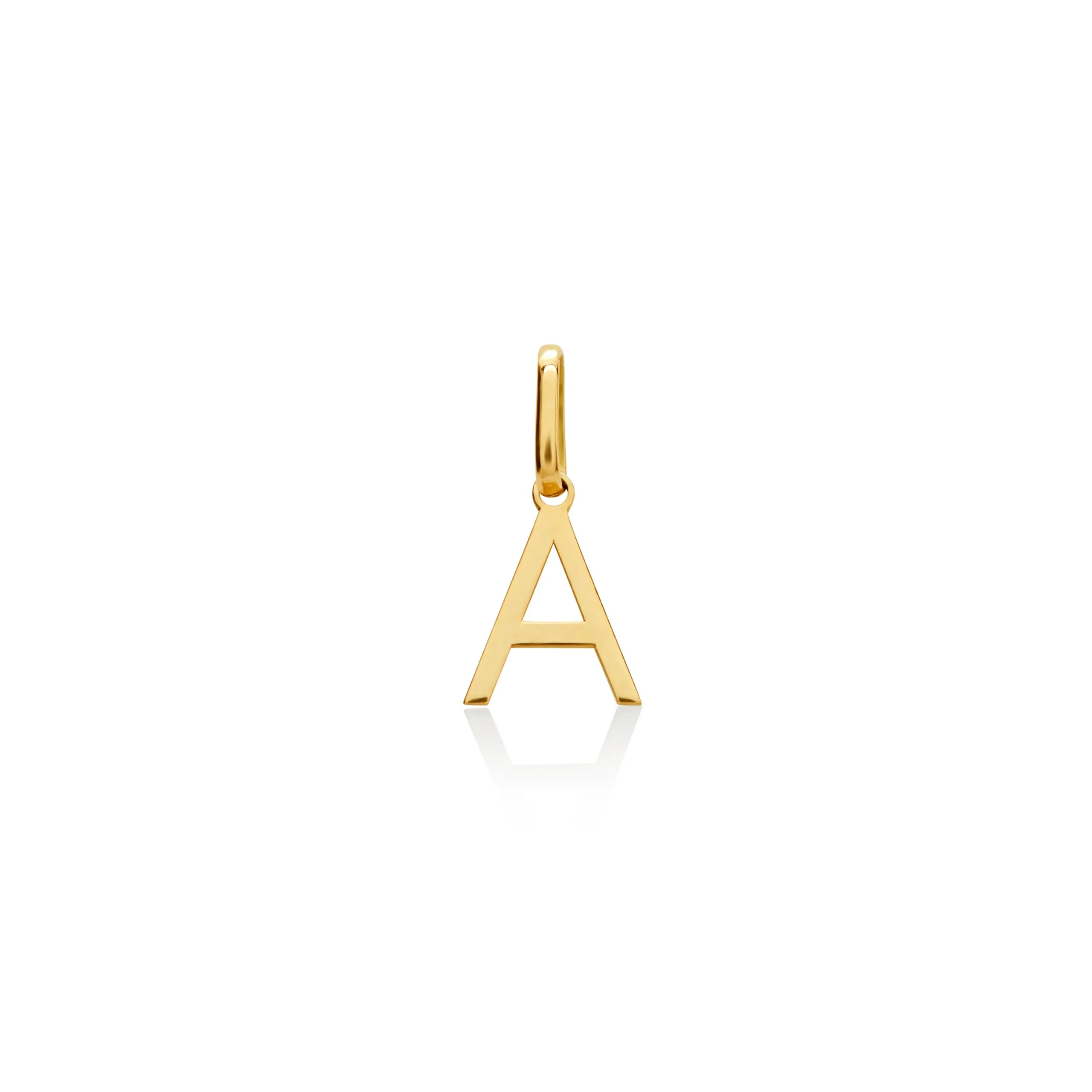 DIJE INICIAL WONDER EN ORO 18K - Gallery 1