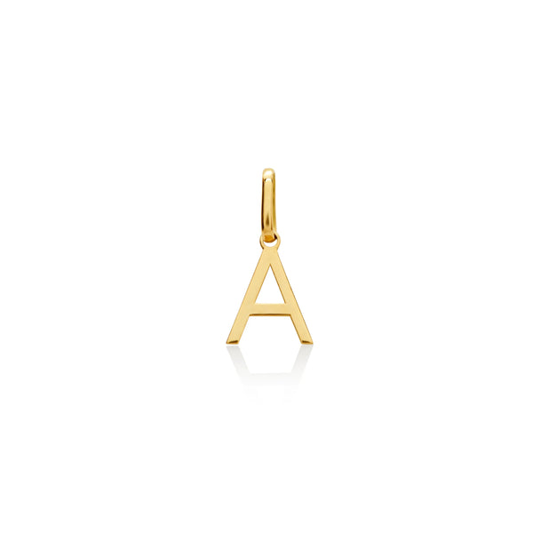 DIJE INICIAL WONDER EN ORO 18K