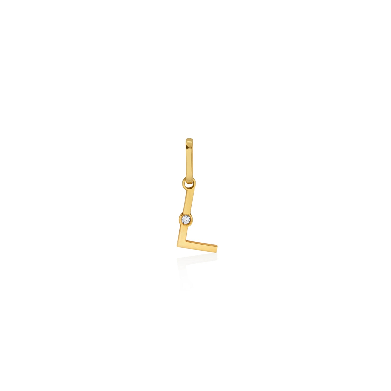 DIJE INICIAL WONDER CON DIAMANTE EN ORO 18K - Image 11