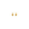 DIJES PARA ARGOLLA CORAZÓN BOMBÉ EN ORO 18K