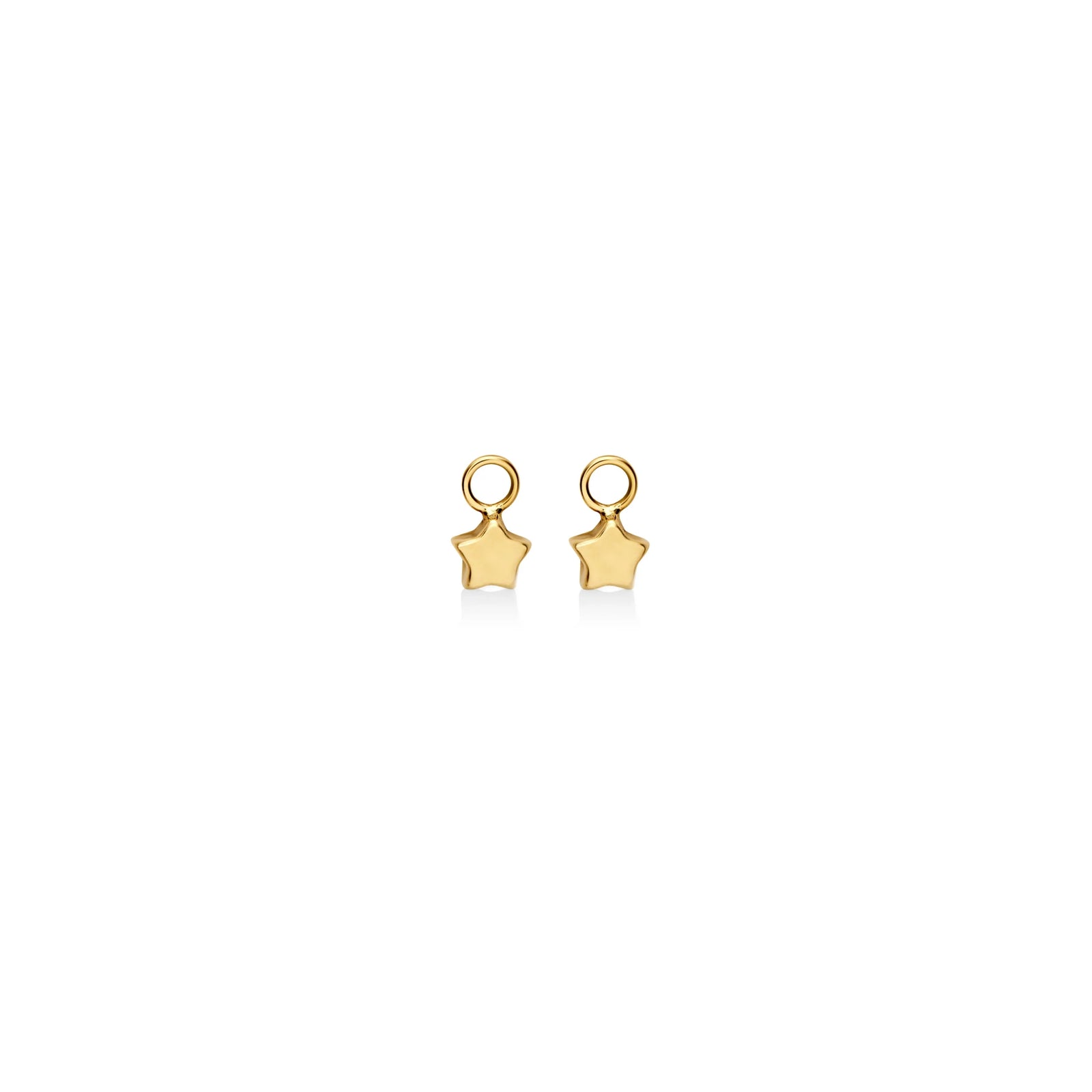 DIJES PARA ARGOLLA ESTRELLA BOMBÉ EN ORO 18K - Image 1