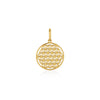 DIJE MANDALA TUPIDA EN ORO 18K