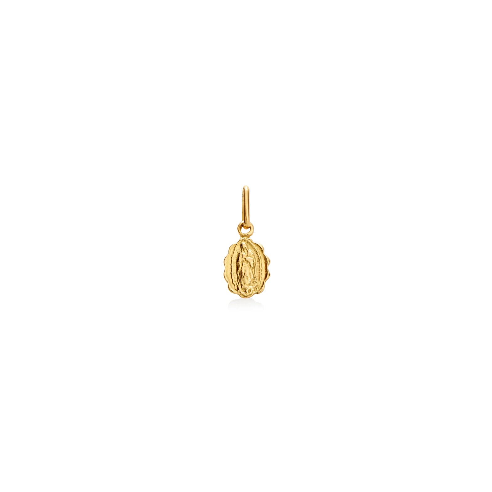 DIJE VIRGEN DE GUADALUPE CHICO EN ORO 18K - Image 1