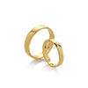 AROS DE MATRIMONIO CINTA EN ORO 18K