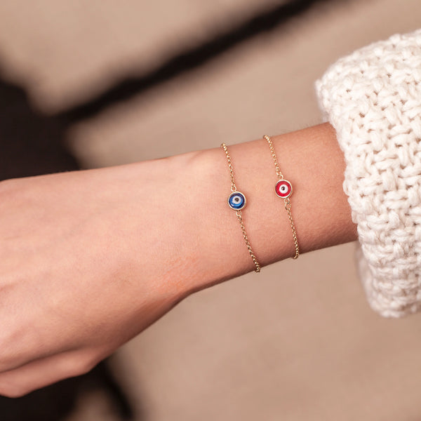 PULSERA OJO TURCO EN ORO 18K - Secondary