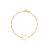 PULSERA ESTRELLA CALADA EN ORO 18K