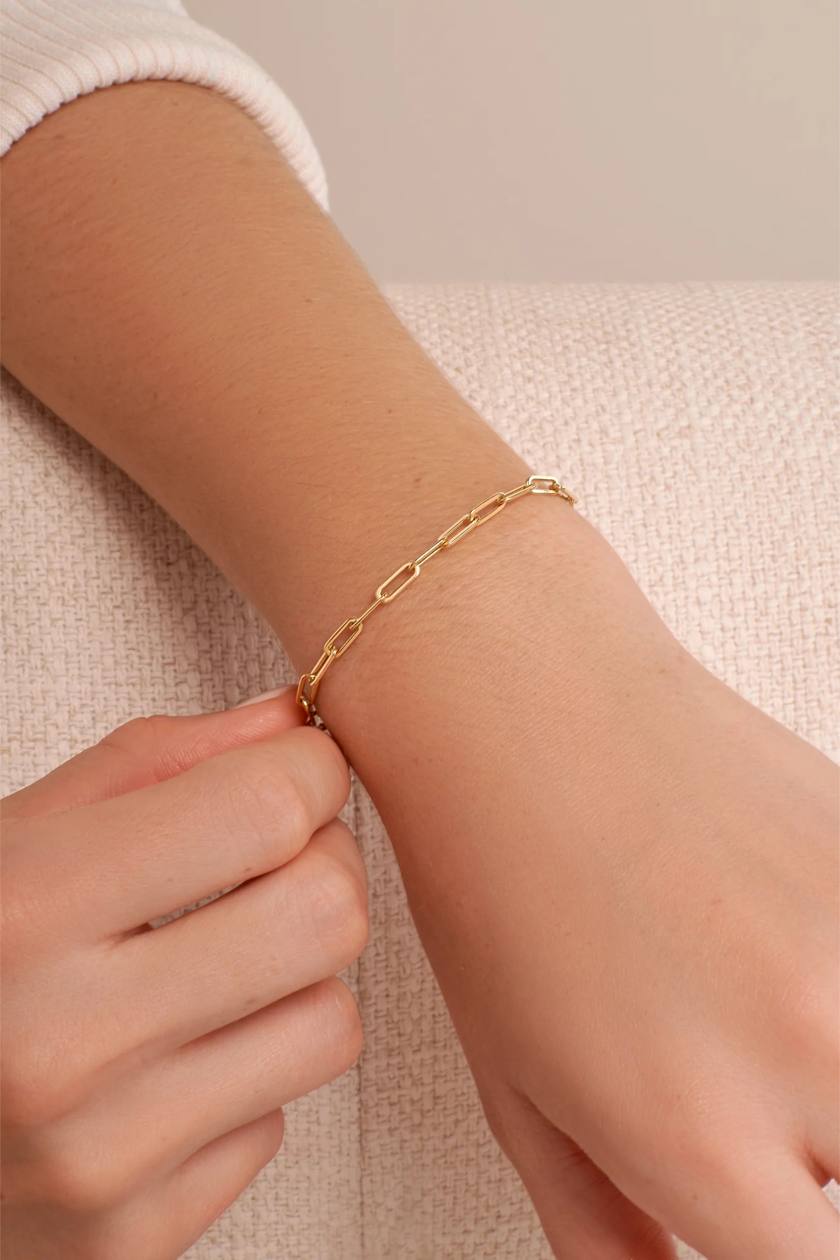 PULSERA CLIP EN ORO 18K - Gallery 2