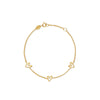 PULSERA CORAZONES VITA EN ORO 18K