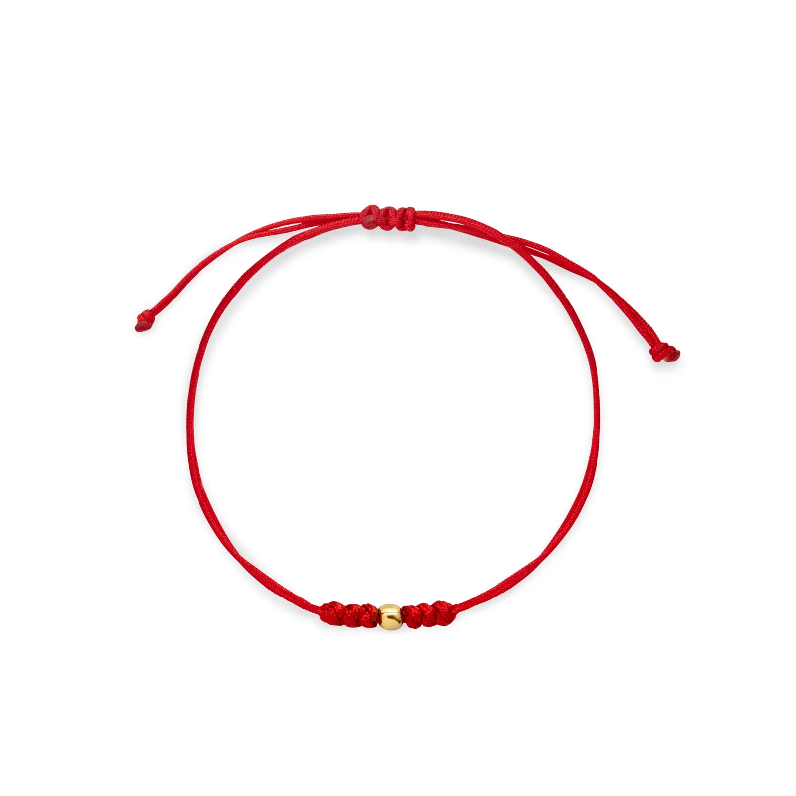 PULSERA HILO 1 BOLITA EN ORO 18K - Image 1