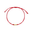 PULSERA HILO 3 BOLITAS EN ORO 18K