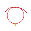 PULSERA HILO VIRGEN MEDALLA MILAGROSA EN ORO 18K