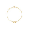 PULSERA INFINITO EN ORO 18K