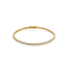PULSERA DIAMANTES TENNIS 3CT EN ORO 18K